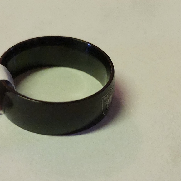 Raiders Football Team Ring Black size 13 - Picture 4 of 4